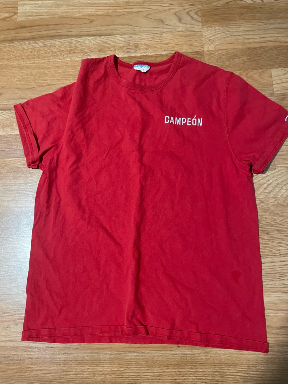 Champs Red 'Campeón' Short-Sleeve Tee